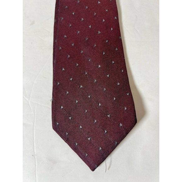 Lot Of 5 Ties Silk Structure Lanvin Zegna Donna Karan Gatti - Picture 9 of 16